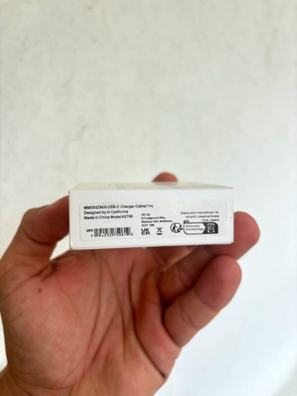 Cable USB-tipo C  a lightning 1.1 modelo A 1703