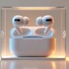 air pod pro 2 en exibicion en vitrina de vidrio que se vea llamativo y atractivo Airpods pro 2 tipo c con ANC