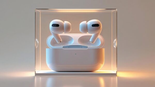 air pod pro 2 en exibicion en vitrina de vidrio que se vea llamativo y atractivo Airpods pro 2 tipo c con ANC